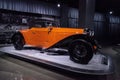 Orange 1930 Bugatti Type 46 Cabriolet Royalty Free Stock Photo